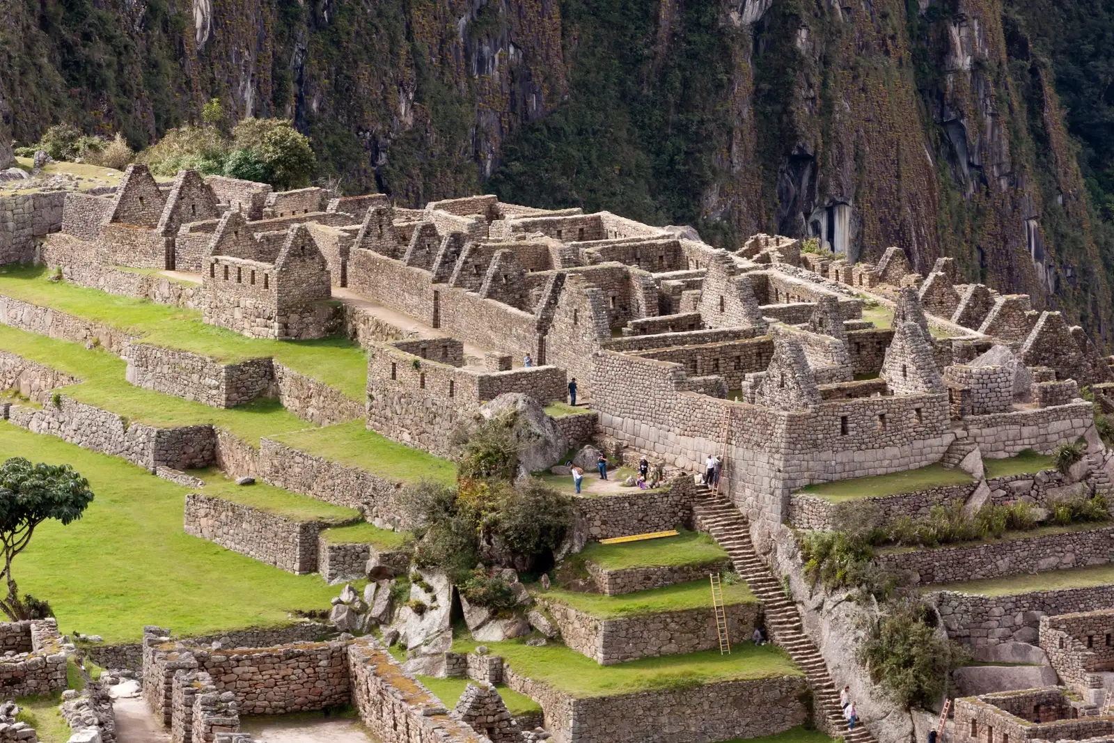 Ancient Machu Picchu Ruins