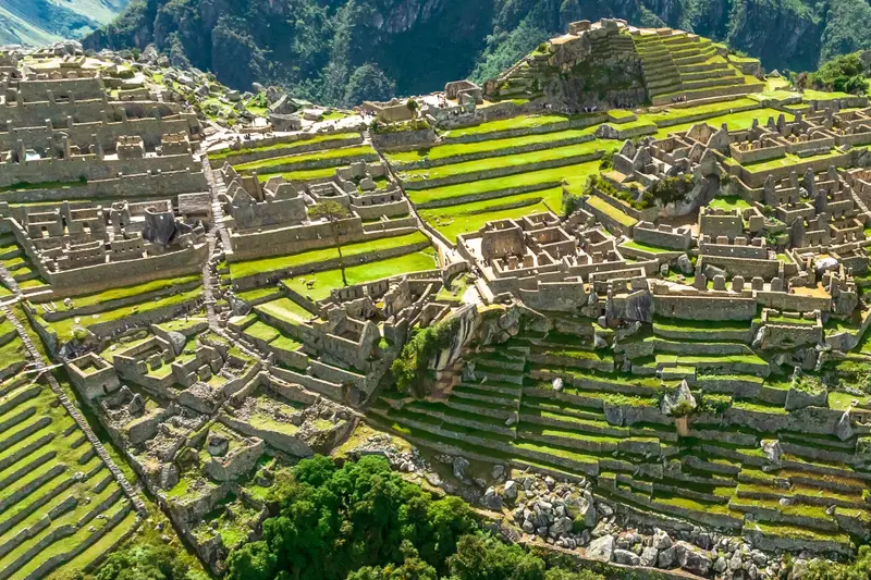 Machu Picchu Vuews from above