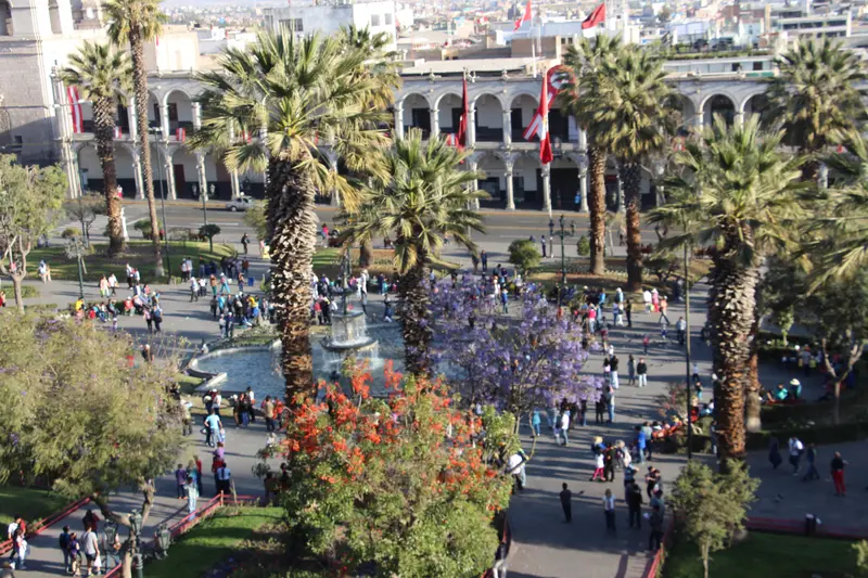 Plaza de Armas in Arequipa