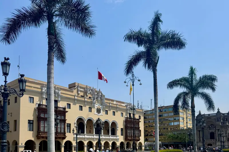 Central Plaza of Colonial Lima