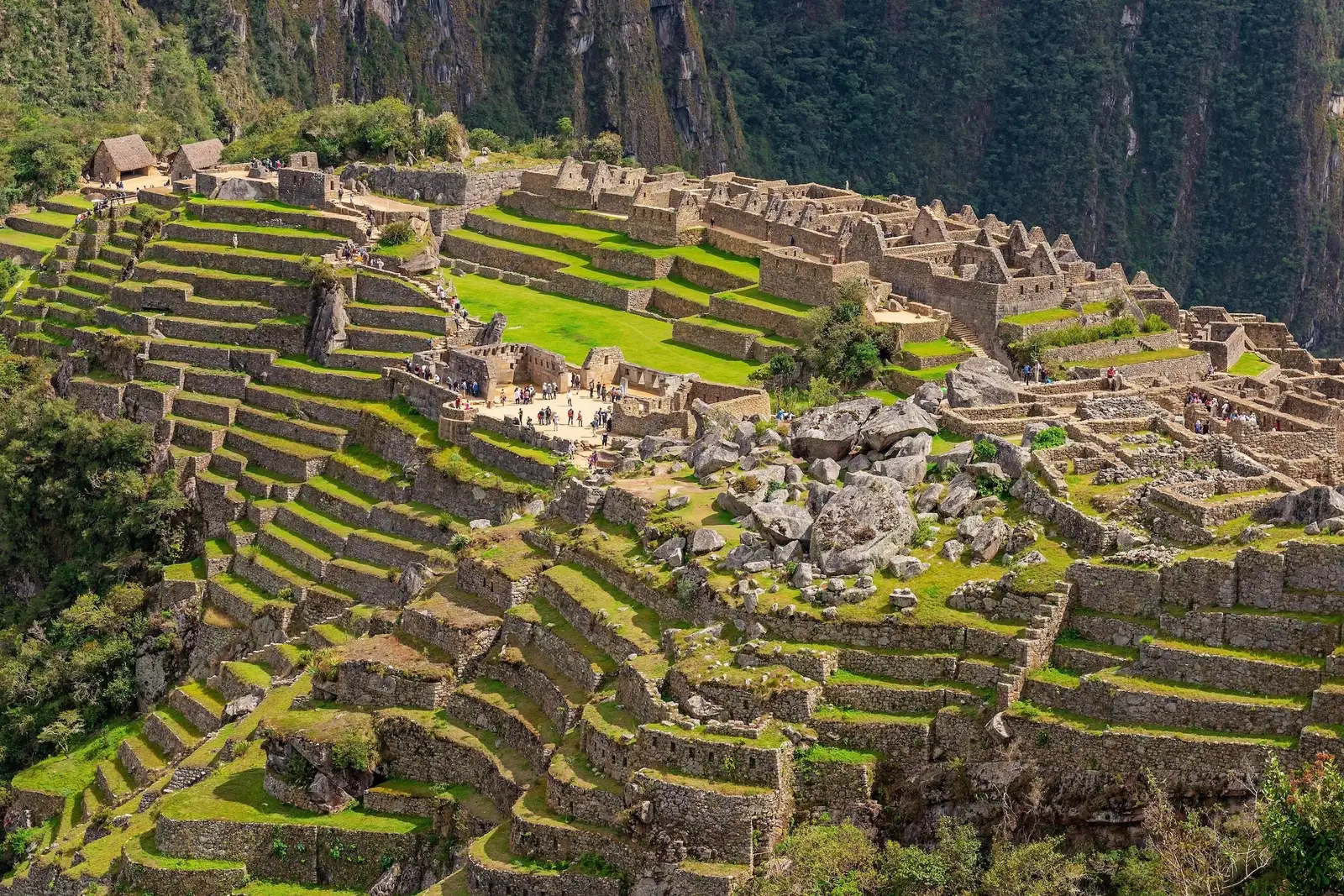 Machu Picchu from the side