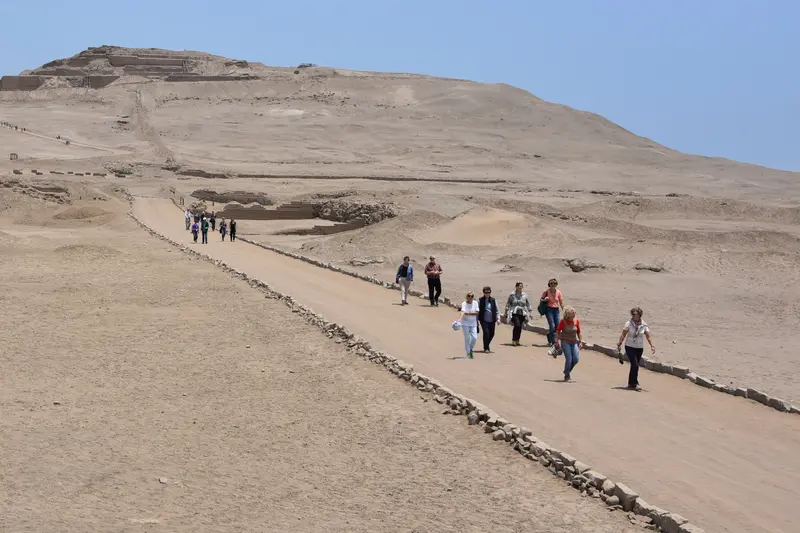 Pachacamac desert